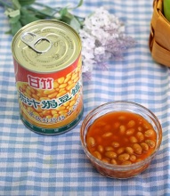 茄汁焗豆罐头_广东甘竹罐头有限公司